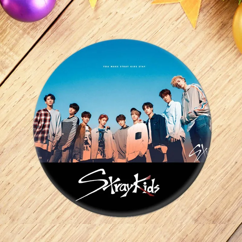 Popular Among Fans K-POP Stray Kids Album Brooch Pin Badge Accessories For Clothes Hat Backpack Decoration
Popular Among Fans K-POP Stray Kids Album Brooch Pin Badge Accessories For Clothes Hat Backpack Decoration