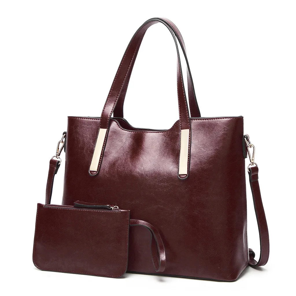 2019 the new handbag 2Pcs Women's Ladies Pattern Pure Color Fashion Handbag+Wallets
2019 the new handbag 2Pcs Women's Ladies Pattern Pure Color Fashion Handbag+Wallets