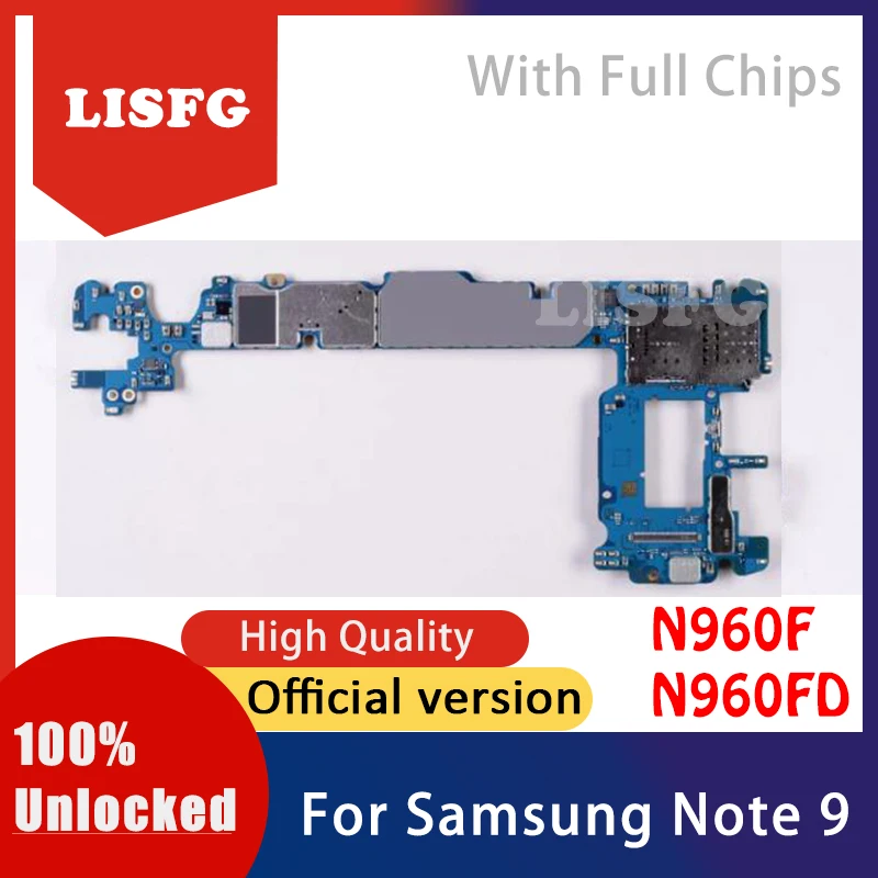 Replacement Unlocked For Samsung Galaxy Note 9 N960F N960FD N960U Motherboard,Full Working For Samsung Galaxy Note 9 Logic Board
Replacement Unlocked For Samsung Galaxy Note 9 N960F N960FD N960U Motherboard,Full Working For Samsung Galaxy Note 9 Logic Board