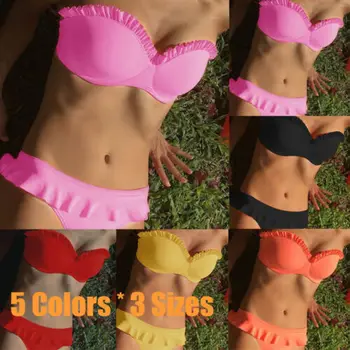 2019 Womens Sexy Summer Bikini Set Push-up Padded Bra Swimsuit Bathing Swimwear Triangle
2019 Womens Sexy Summer Bikini Set Push-up Padded Bra Swimsuit Bathing Swimwear Triangle