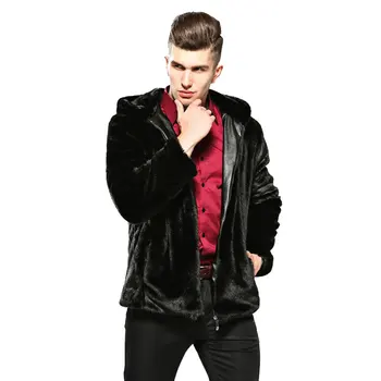 2017 Winter Men Faux Mink Fur Hooded Artificial Fur Coats Male Button Fur Outerwear 2018 Plus Size Fur Jacket 3XL
2017 Winter Men Faux Mink Fur Hooded Artificial Fur Coats Male Button Fur Outerwear 2018 Plus Size Fur Jacket 3XL