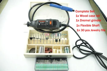 Hardware Variable Speed Rotary Tool with 100pc &30pc Grinder Tool Set,Flexible Shaft
Hardware Variable Speed Rotary Tool with 100pc &30pc Grinder Tool Set,Flexible Shaft