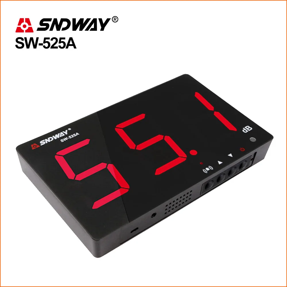 SNDWAY Sound Level Meters Digital Sound Level Meter Noise Db Meter Large Screen Measure Decibel 30~130db Mini Sound Level Meter
SNDWAY Sound Level Meters Digital Sound Level Meter Noise Db Meter Large Screen Measure Decibel 30~130db Mini Sound Level Meter