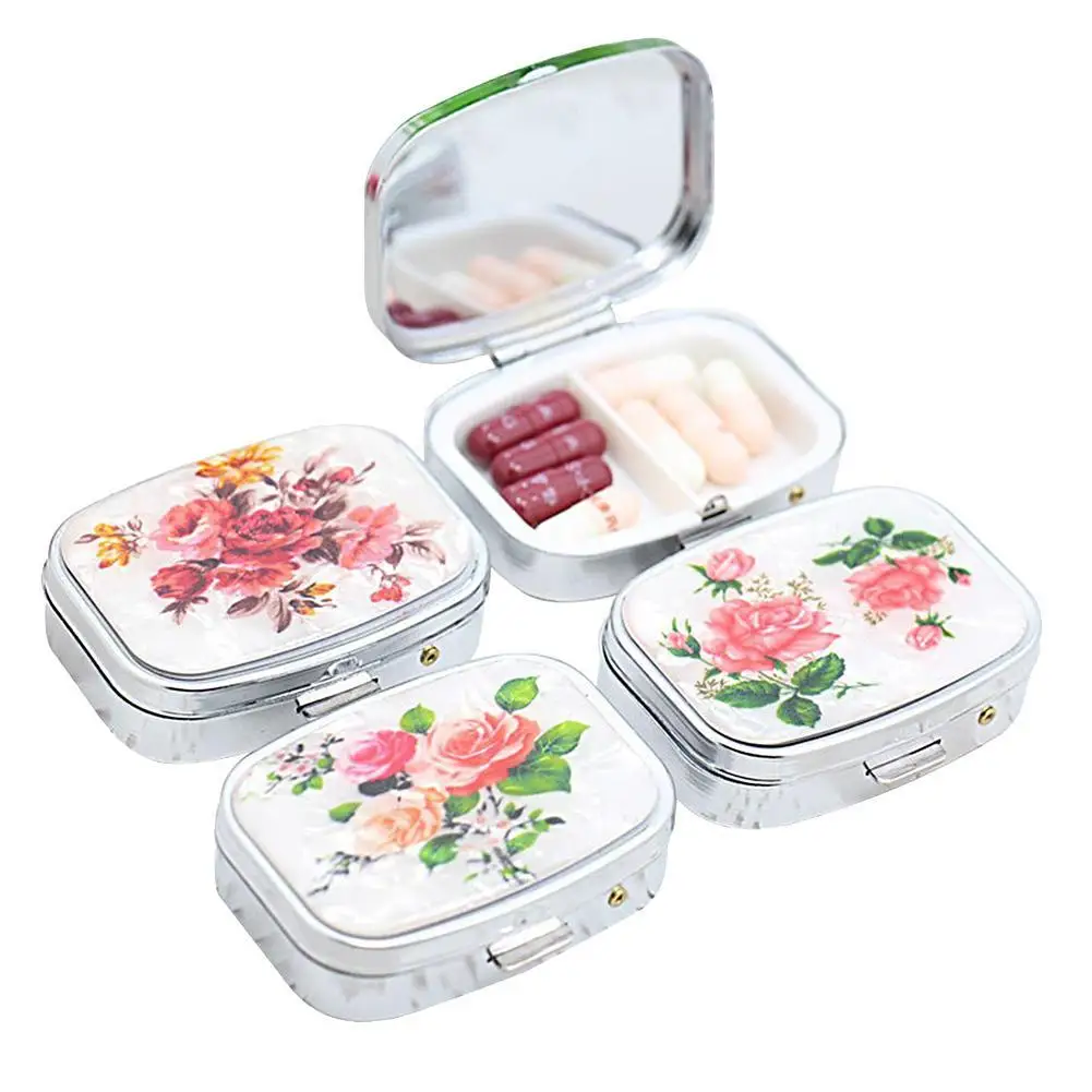 High Quality Alloy Silver Tablet Pill Boxes Holder Small Case Silver Tablet Pill Boxes Container Pill Medicine Case 55*55mm
High Quality Alloy Silver Tablet Pill Boxes Holder Small Case Silver Tablet Pill Boxes Container Pill Medicine Case 55*55mm