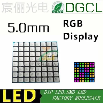 RGB 5mm 8x8 LED square Dot Matrix Display Common ANODE semi-outdoor 60*60 Multi-color digital tube
RGB 5mm 8x8 LED square Dot Matrix Display Common ANODE semi-outdoor 60*60 Multi-color digital tube