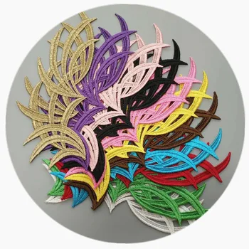 Water soluble embroidery color cloth patch embroidery DIY clothing wedding decoration clothing lace patch applique accessories
Water soluble embroidery color cloth patch embroidery DIY clothing wedding decoration clothing lace patch applique accessories