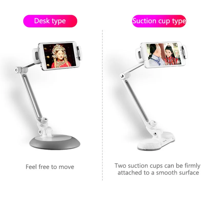 Types Mobile Phone Stand Flexible Tablets Suit for Universal Phone Holder Mount Bracket Use In Bedroom Kitchen Office
Types Mobile Phone Stand Flexible Tablets Suit for Universal Phone Holder Mount Bracket Use In Bedroom Kitchen Office