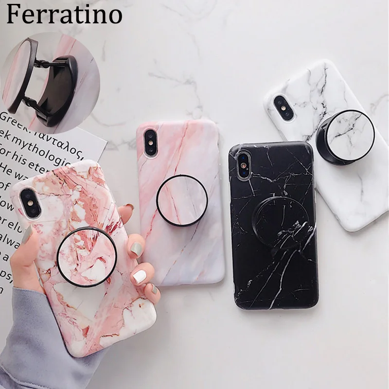 For iPhone 7 Plus X XS MAX XR Case Soft TPU Marble Foldable Stand Holder Back Cover For iPhone 8 Plus 6 6S 7 Case Coque Fundas
For iPhone 7 Plus X XS MAX XR Case Soft TPU Marble Foldable Stand Holder Back Cover For iPhone 8 Plus 6 6S 7 Case Coque Fundas