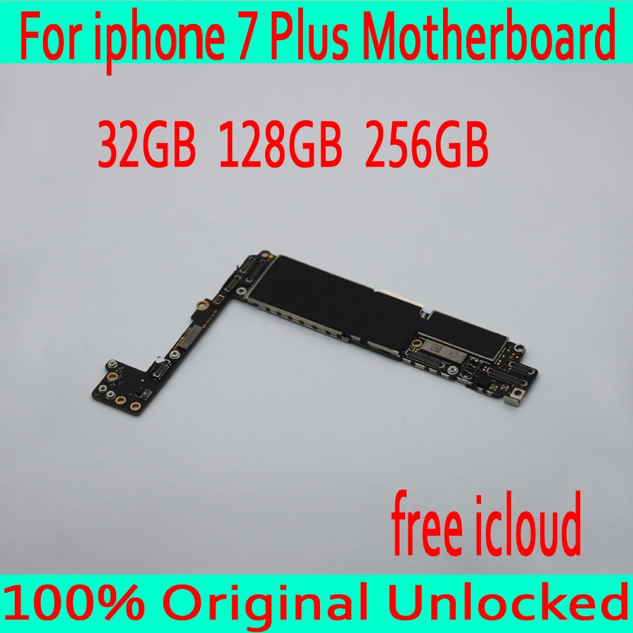 Factory unlocked for iphone 7 Plus Motherboard with Free iCloud,Original for iphone 7P Mainboard without Touch ID,Good Tested
Factory unlocked for iphone 7 Plus Motherboard with Free iCloud,Original for iphone 7P Mainboard without Touch ID,Good Tested