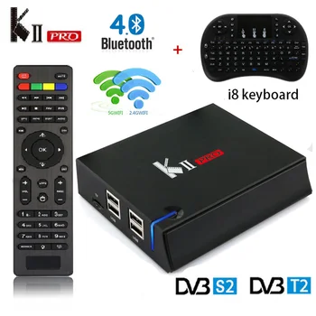 KII PRO DVB-S2 DVB-T2 Decoder Android 7.1 Smart TV Box 4K S905d Quad Core 2GB 16GB Media player 2.4G/5G Wifi MECOOL Set Top Box
KII PRO DVB-S2 DVB-T2 Decoder Android 7.1 Smart TV Box 4K S905d Quad Core 2GB 16GB Media player 2.4G/5G Wifi MECOOL Set Top Box