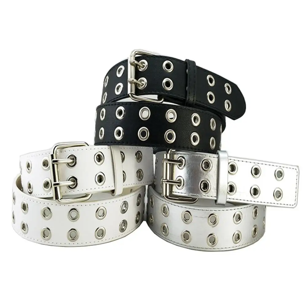 2018 New Punk Double Pin Buckle Belts Unisex High Quality PU Leather Rock Motorcycle Women Strap For Jeans Hip Hop
2018 New Punk Double Pin Buckle Belts Unisex High Quality PU Leather Rock Motorcycle Women Strap For Jeans Hip Hop