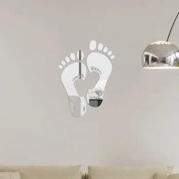 3D crystal foot acrylic mirror wall stickers bedroom living room dining room den entrance interior decoration
3D crystal foot acrylic mirror wall stickers bedroom living room dining room den entrance interior decoration