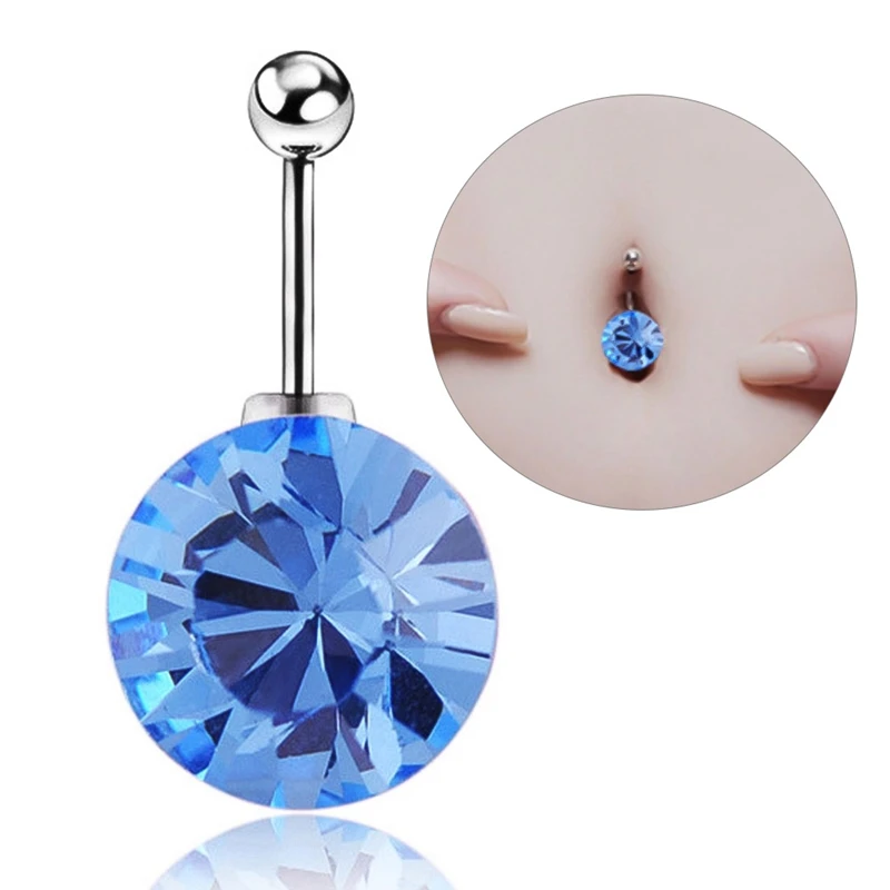 

Fashion Hot Sexy Factory Price Anti Allergy Simple Lounger Titanium Earrings Ear Nail Belly Button Rings Navel Piercing