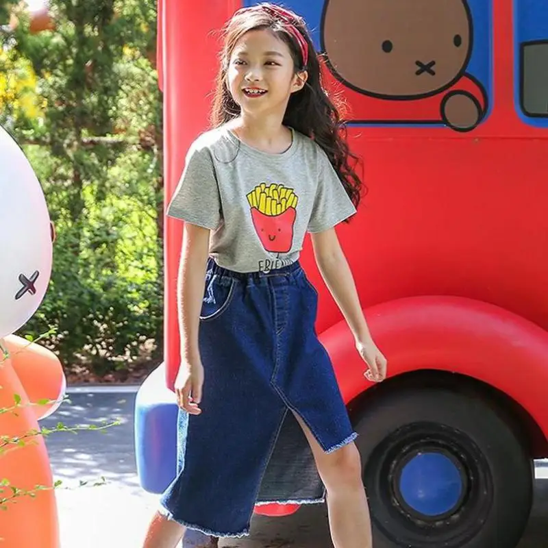 Big Girls Clothing Set Summer Short Sleeve Casual Kids Clothes Sets Children Outfits Girl Costumes 4 5 6 7 8 9 10 11 12 14 Years
Big Girls Clothing Set Summer Short Sleeve Casual Kids Clothes Sets Children Outfits Girl Costumes 4 5 6 7 8 9 10 11 12 14 Years