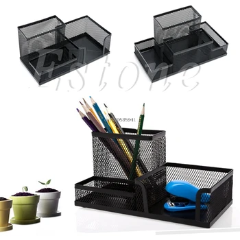 Desk Organizer Metal Black Mesh Style Desktop Office Pen Pencil Holder Storage Classy
Desk Organizer Metal Black Mesh Style Desktop Office Pen Pencil Holder Storage Classy