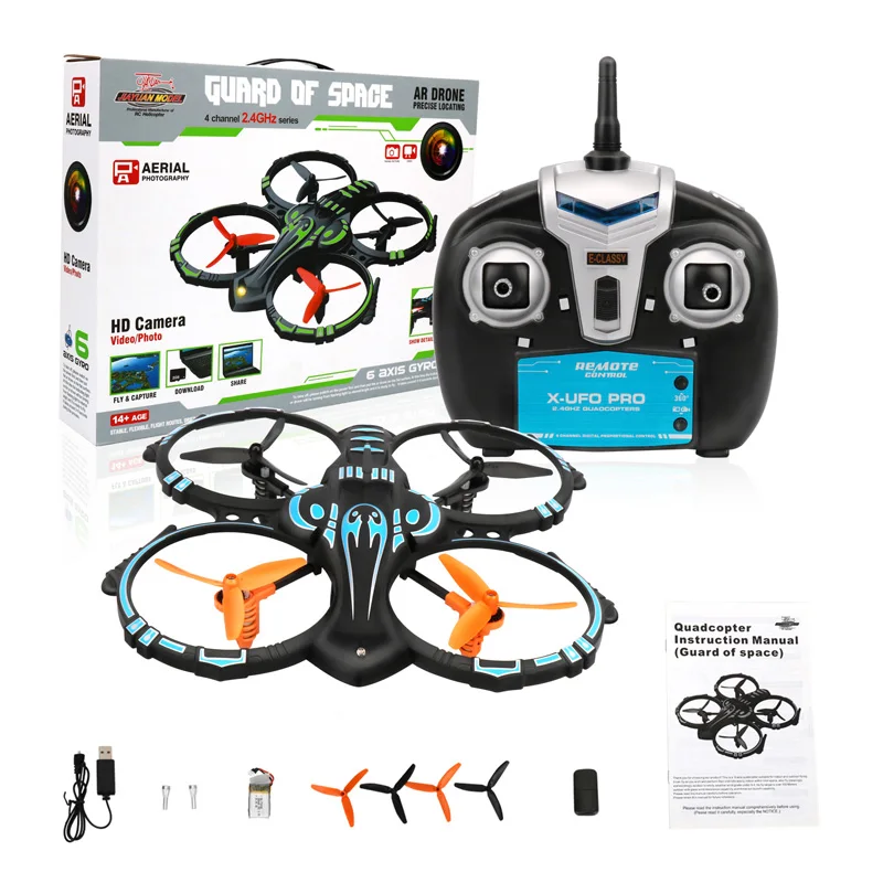 RC Drones with Camera Quadrocopter S-2 UFO RC Quadcopter RC Helicopter Dron 2.4G Transmitter 6 Aixs Gyro Remote Control Toys
RC Drones with Camera Quadrocopter S-2 UFO RC Quadcopter RC Helicopter Dron 2.4G Transmitter 6 Aixs Gyro Remote Control Toys