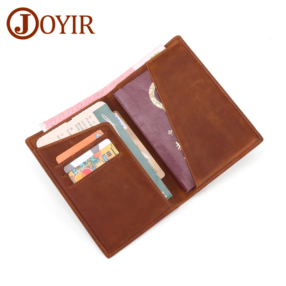 JOYIR Genuine Leather Passport Wallet Men Travel Passport Credit Card Holder Multifunction Business Vintage Passport Holder 2019
JOYIR Genuine Leather Passport Wallet Men Travel Passport Credit Card Holder Multifunction Business Vintage Passport Holder 2019
