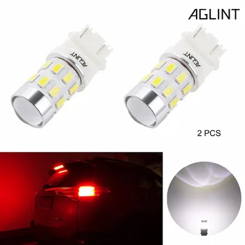 AGLINT 2PCS 3157 LED Bulbs P27/5W T25 5730 SMD 24 LEDs Auto Car Back Up Reverse Lights Brake Lights Tail light White Red 12-24V
AGLINT 2PCS 3157 LED Bulbs P27/5W T25 5730 SMD 24 LEDs Auto Car Back Up Reverse Lights Brake Lights Tail light White Red 12-24V