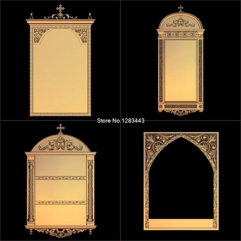 4pcs Window Decor 3D Model STL relief for cnc STL format Furniture Window Decor 3D STL format furniture decoration
4pcs Window Decor 3D Model STL relief for cnc STL format Furniture Window Decor 3D STL format furniture decoration