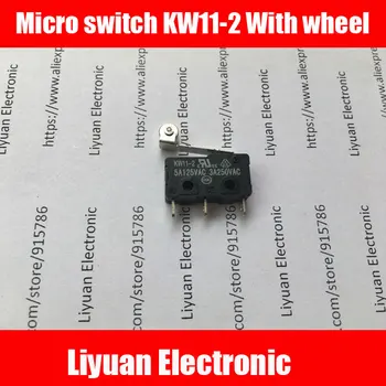 10pcs Miniature limit travel switch KW11-2 With wheel 3pin for UL Small micro switch 5A125V250VAC
10pcs Miniature limit travel switch KW11-2 With wheel 3pin for UL Small micro switch 5A125V250VAC