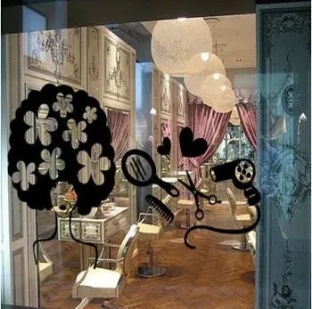Personalized wall stickers creative stickers barber shop salon styling shop window glass paste
Personalized wall stickers creative stickers barber shop salon styling shop window glass paste