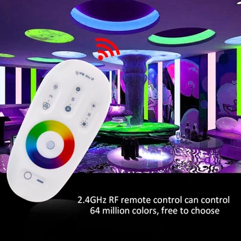 RGB RGBW LED Controller Touch Screen 2.4G Wireless DC 12-24V RF Remote Touch Control LED RGB Dimmer For LED Strip Lights
RGB RGBW LED Controller Touch Screen 2.4G Wireless DC 12-24V RF Remote Touch Control LED RGB Dimmer For LED Strip Lights