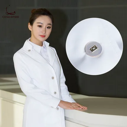 Korean version of plastic surgery Korean hospital semi-permanent tattoo beautician work clothes white coat long sleeve doctor cl
Korean version of plastic surgery Korean hospital semi-permanent tattoo beautician work clothes white coat long sleeve doctor cl
