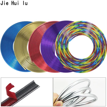 8M Automobile Car Auto Wheel Rim Protectors Rings Alloy 8 Meter Decor Guard Line Strip Protection Strip
8M Automobile Car Auto Wheel Rim Protectors Rings Alloy 8 Meter Decor Guard Line Strip Protection Strip