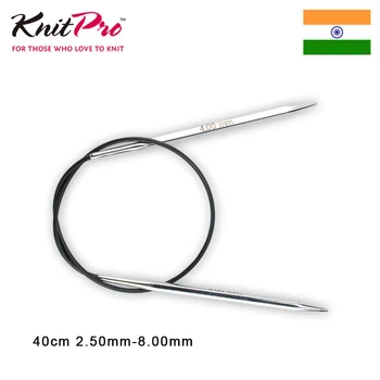 1 piece Knitpro Nova Cubics Series 40 cm Fixed Circular knitting Needle Size 2.50mm-8.00mm
1 piece Knitpro Nova Cubics Series 40 cm Fixed Circular knitting Needle Size 2.50mm-8.00mm