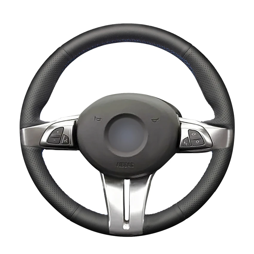 Hand-stitched Black PU Artificial Leather Anti-slip Car Steering Wheel Cover for BMW Z4 2003 2004 2005 2006
Hand-stitched Black PU Artificial Leather Anti-slip Car Steering Wheel Cover for BMW Z4 2003 2004 2005 2006