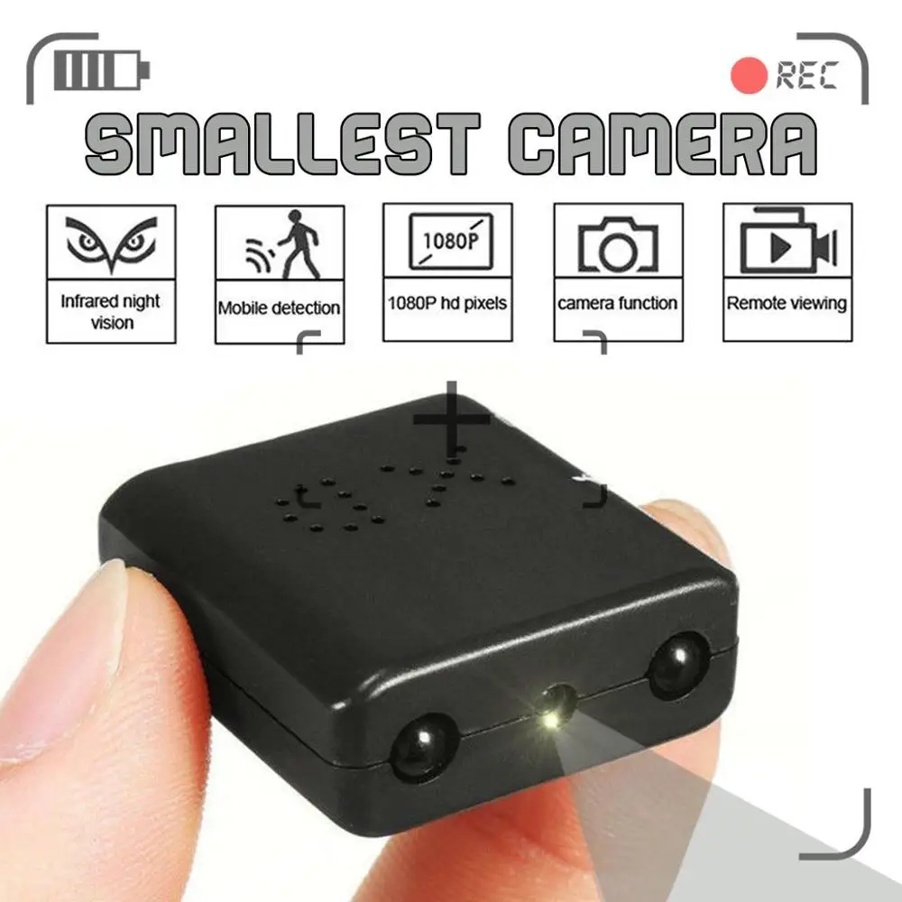 Mini Camcorder Full HD 1080P Night Vision Mini Camera Micro Camera Motion Detection Video Voice Recorder DV Version SD Card
Mini Camcorder Full HD 1080P Night Vision Mini Camera Micro Camera Motion Detection Video Voice Recorder DV Version SD Card