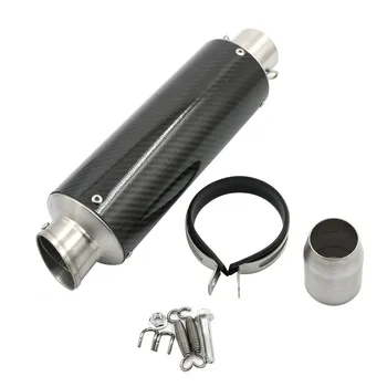 51MM / 55MM Universal Motorcycle Pipe Exhaust Muffler For Kawasaki Ninja ZX9R ZX10R ZX12R 10R ZX-10R Z1000 Z750 With DB killer
51MM / 55MM Universal Motorcycle Pipe Exhaust Muffler For Kawasaki Ninja ZX9R ZX10R ZX12R 10R ZX-10R Z1000 Z750 With DB killer