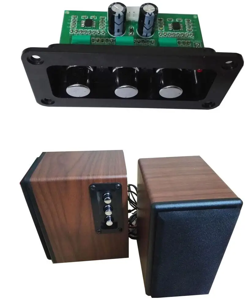 NE5532 HIIF Stereo Lossless Audio 2.0 Treble Bass Adjustment Tone Board For Digital Power Amplifier Loudsperker With Panel
NE5532 HIIF Stereo Lossless Audio 2.0 Treble Bass Adjustment Tone Board For Digital Power Amplifier Loudsperker With Panel