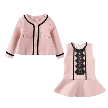 Jacket+Dress 2pcs Set for Girls 2019 Autumn Winter Fashion Korean Baby Girls Sets Children Clothes Woolen Fabric Suit Toddler
Jacket+Dress 2pcs Set for Girls 2019 Autumn Winter Fashion Korean Baby Girls Sets Children Clothes Woolen Fabric Suit Toddler