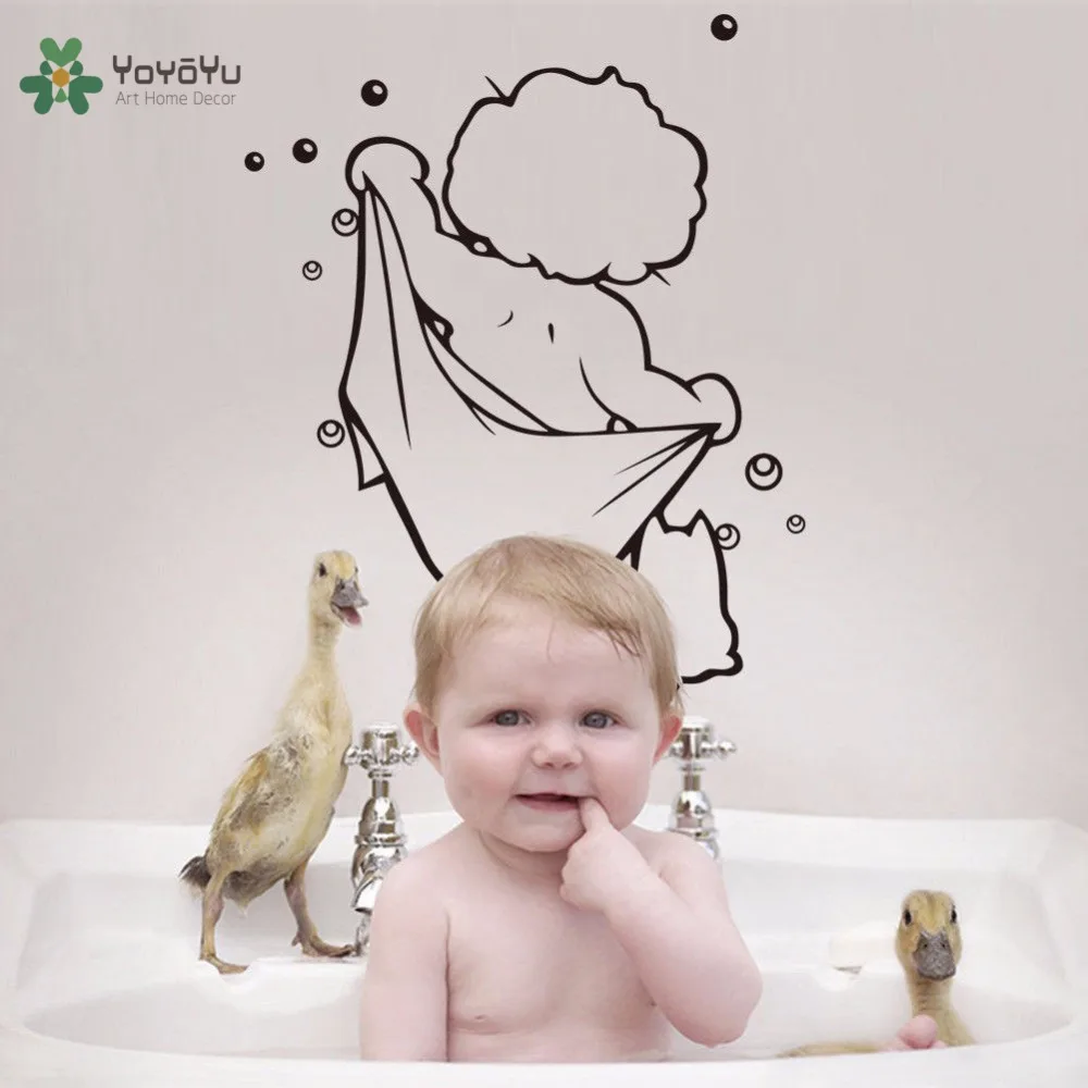 YOYOYU Wall Decal Vinyl Art Wall Stciker Baby Have A Bath Bathroom Removable Lovely Home Decor Mural Poster YO564
YOYOYU Wall Decal Vinyl Art Wall Stciker Baby Have A Bath Bathroom Removable Lovely Home Decor Mural Poster YO564