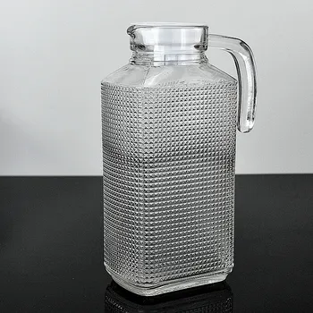 2000ml Large capacity heat-resistant high-temperature explosion-proof teapot water bottle large transparent glass cold kettle
2000ml Large capacity heat-resistant high-temperature explosion-proof teapot water bottle large transparent glass cold kettle