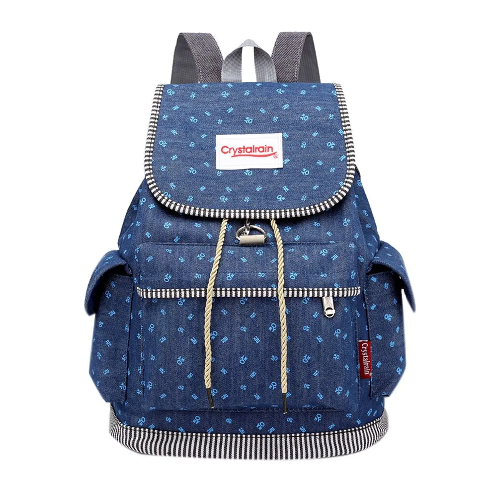 Fashion Draw Buckle Denim Student Bag Large Capacity Casual Backpack Women's Backpacks Women Schoolbag #xqx
Fashion Draw Buckle Denim Student Bag Large Capacity Casual Backpack Women's Backpacks Women Schoolbag #xqx
