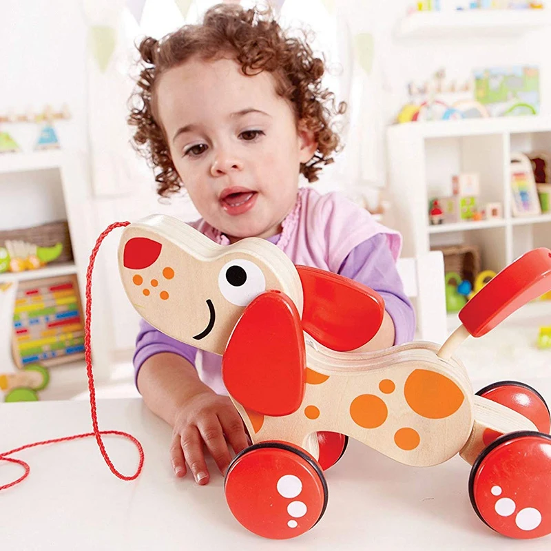 Wooden Pull Toy Wooden Car Child Toddler Toy Wooden Cartoon Puppy Toy Car Hauling Car
Wooden Pull Toy Wooden Car Child Toddler Toy Wooden Cartoon Puppy Toy Car Hauling Car
