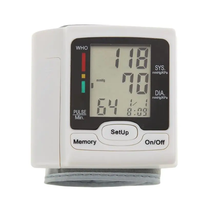 New Health Care Germany Chip Automatic Wrist Digital Blood Pressure Monitor Tonometer Meter for Measuring And Pulse Rate
New Health Care Germany Chip Automatic Wrist Digital Blood Pressure Monitor Tonometer Meter for Measuring And Pulse Rate