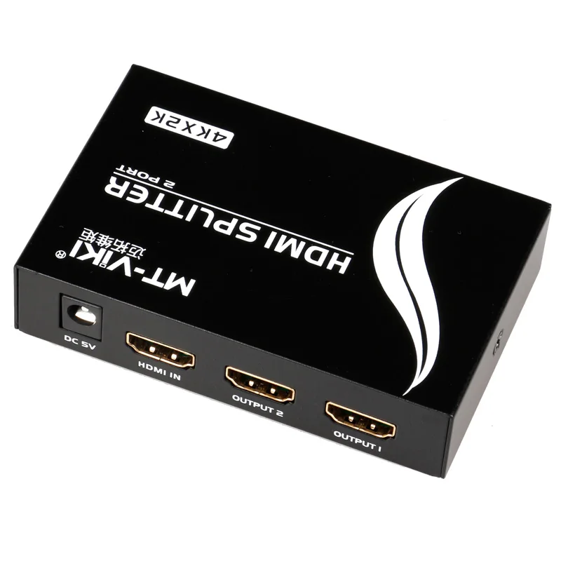 HDMI сплиттер с 2 портами, 1x2, HDMI, 4K * 2K, 1 вход, 2 HDMI, 1,4 HDCP, 1,2 выхода, 5 В, 1 А, источник питания SP142
HDMI сплиттер с 2 портами, 1x2, HDMI, 4K * 2K, 1 вход, 2 HDMI, 1,4 HDCP, 1,2 выхода, 5 В, 1 А, источник питания SP142