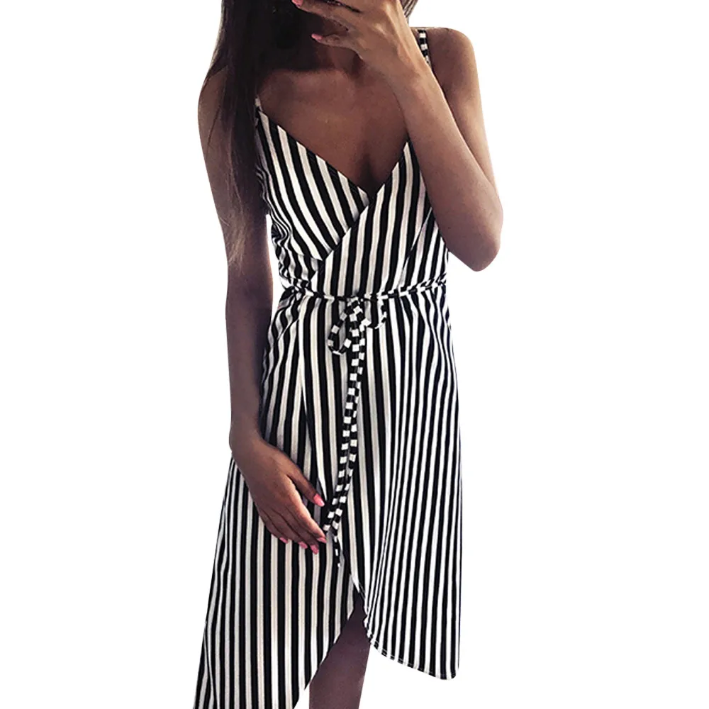 dress Women Stripe Printing Sleeveless Off Shoulder Dress Evening Party Vest Empire Sashes dress women 2019
dress Women Stripe Printing Sleeveless Off Shoulder Dress Evening Party Vest Empire Sashes dress women 2019