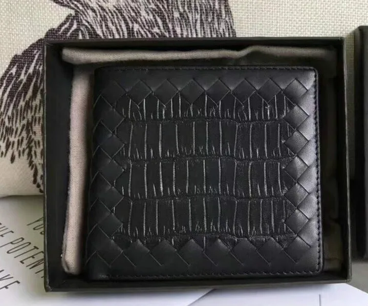 Chancelove Brand Crocodile pattern Men Wallets Cowhide Knitting Short Style Male Wallet Card Holder High Quality Men Purse
Chancelove Brand Crocodile pattern Men Wallets Cowhide Knitting Short Style Male Wallet Card Holder High Quality Men Purse