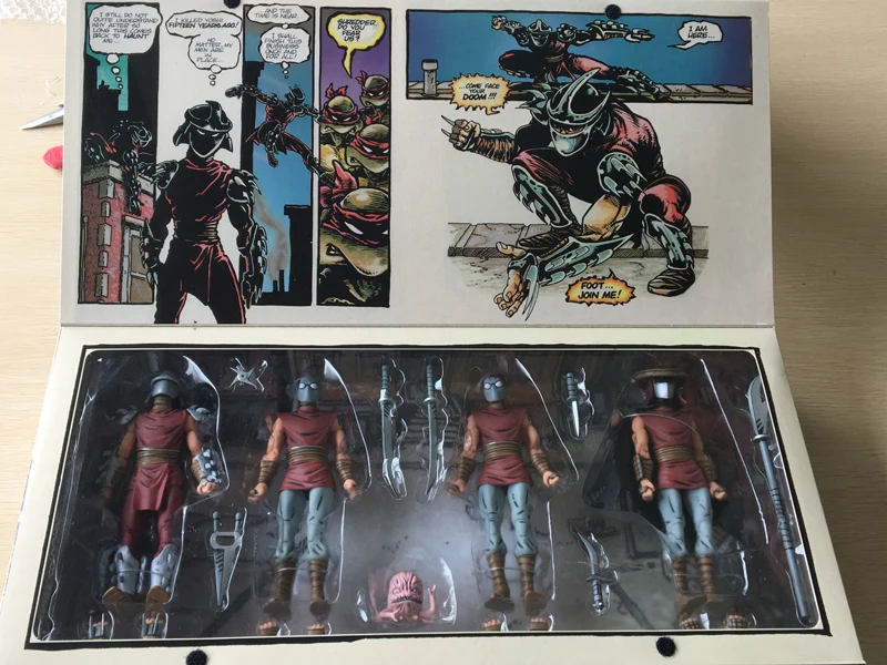 NECA NYCC Original The Shredder Action Figures Limited Ver Model Toys 16cm
NECA NYCC Original The Shredder Action Figures Limited Ver Model Toys 16cm