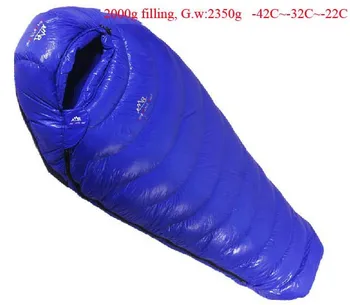 Winter Goose Down 2000g Filling -42C~-22C Ultra-light Adult Breathable Hiking Travel Cycling Outdoor Climb Camping Sleeping Bag
Winter Goose Down 2000g Filling -42C~-22C Ultra-light Adult Breathable Hiking Travel Cycling Outdoor Climb Camping Sleeping Bag
