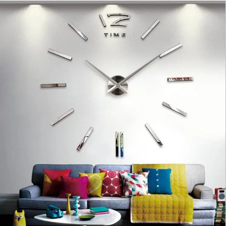 Wall Clock Modern Design 1 Set DIY Large Wall Clock 2016 New Home Decor Mirror Modern Quartz Clocks Living Room 3D Wall Stick.
Wall Clock Modern Design 1 Set DIY Large Wall Clock 2016 New Home Decor Mirror Modern Quartz Clocks Living Room 3D Wall Stick.