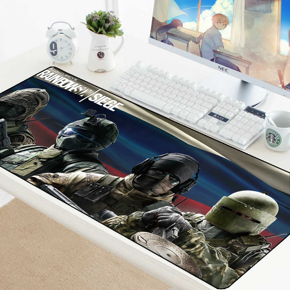 Rainbow Six Siege Large Mouse pad Gamer Gaming Lockedge Big Mouse Pads Mat Desk Mat for PC Computer Laptop Notebook XL 700X300MM
Rainbow Six Siege Large Mouse pad Gamer Gaming Lockedge Big Mouse Pads Mat Desk Mat for PC Computer Laptop Notebook XL 700X300MM