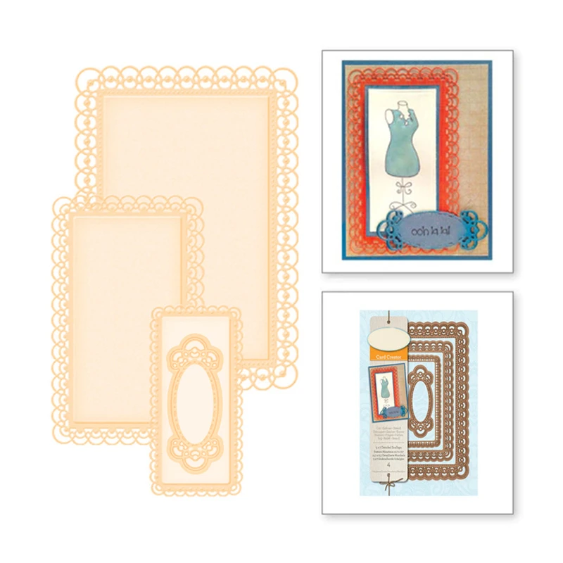 Naifumodo Frame Dies Scrapbooking Metal Cutting 2019 New Lace Craft Die for Card Making Edge Border Die Cuts DIY Embossing
Naifumodo Frame Dies Scrapbooking Metal Cutting 2019 New Lace Craft Die for Card Making Edge Border Die Cuts DIY Embossing
