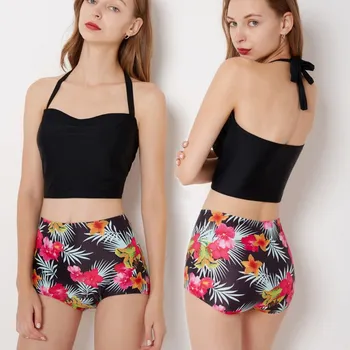 Bikini 2018 Black Swimsuit Women High Waist Bikini Set Padded Swimwear Push Up Bandage Bathing Suit Summer Beach Swimming Suit
Bikini 2018 Black Swimsuit Women High Waist Bikini Set Padded Swimwear Push Up Bandage Bathing Suit Summer Beach Swimming Suit
