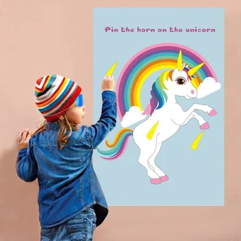 Rainbow Unicorn Party Games Decoration Unicorn Party Game for Kids Birthday Party Decoration Wall Stick Party Games PP001
Rainbow Unicorn Party Games Decoration Unicorn Party Game for Kids Birthday Party Decoration Wall Stick Party Games PP001