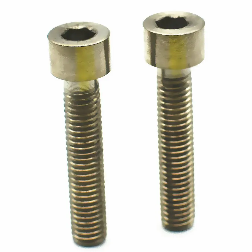 Titanium Bolt M8 15-120mm TA2 Column Head Hexagon Socket Original Grey Color Titanium Screws Ti Fastener Ti Bolts 12pcs/lot
Titanium Bolt M8 15-120mm TA2 Column Head Hexagon Socket Original Grey Color Titanium Screws Ti Fastener Ti Bolts 12pcs/lot